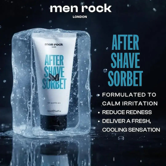 Men Rock After Shave Balm για Ευαίσθητες Επιδερμίδες 100ml