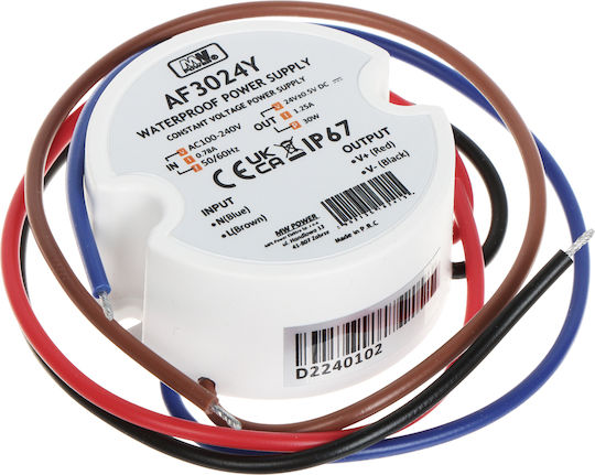 Af3024y Netzteil Mw Power Ay Serie Netzteile Mw Power 30W 24V/1.25A