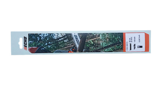 Echo X100-000070 Lame pentru drujbe 20cm pentru lanț cu Pas 1/4", Grosimea dintelui .043"-1.1mm & Numărul de dini 52E Sculptură