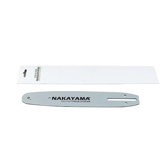 Nakayama 0291033004 Лама за бензинова моторна пила 25см (10") за верига със Стъпка 1/4", Дебелина на водачите .050"-1.3мм и Брой водачи 58E