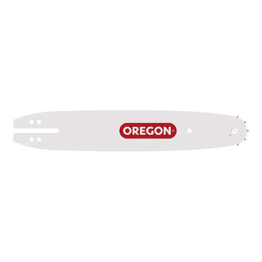 Oregon Single Rivet Лама за бензинова моторна пила 25см (10") за верига със Стъпка 1/4", Дебелина на водачите .050"-1.3мм и Брой водачи 58E