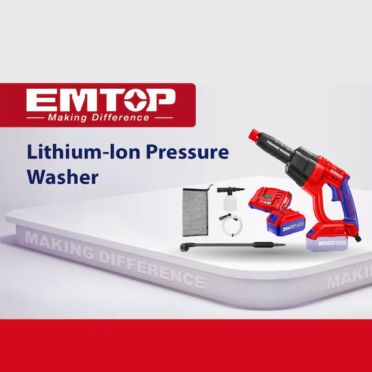 Emtop Миялна машина Машина с Налягане 24.8бар