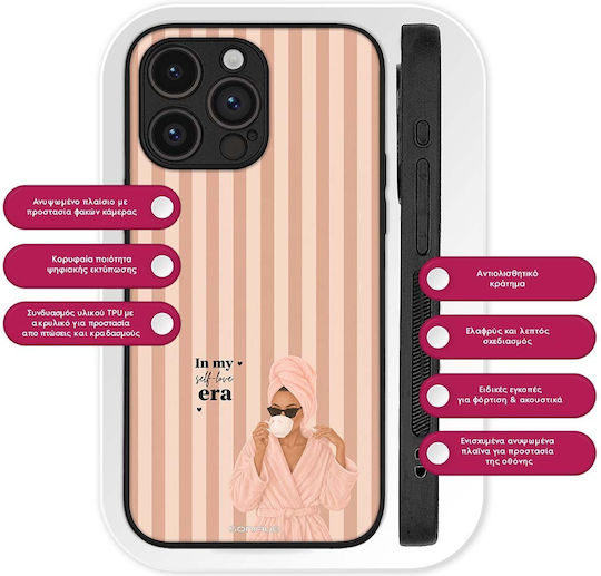 Sonique Stripe Stories Series Ehre 90 Lite 5G Selbstliebe Ära Handyhülle