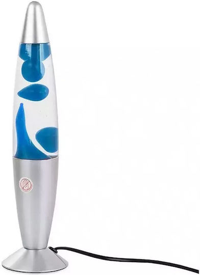 Dekorative Lampe Lavalampe Blau