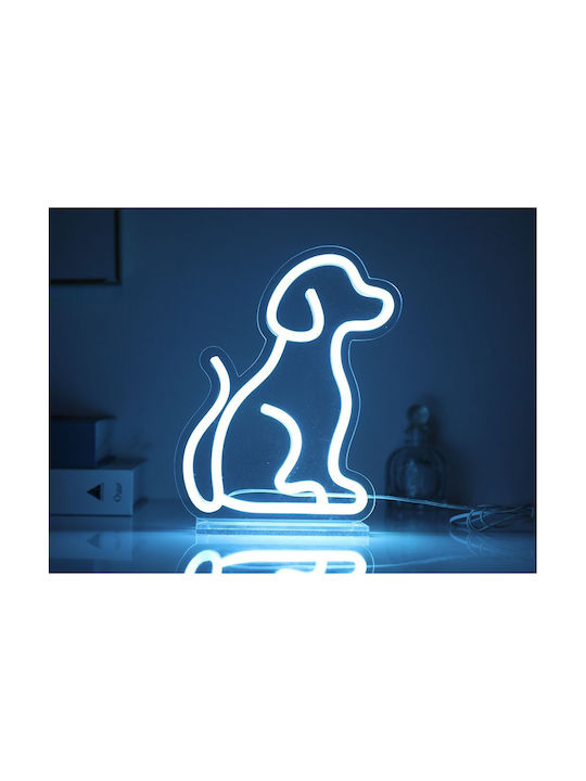 I-total Xl2761d LED Dog Sign 16.2x23cm