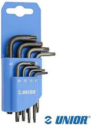 Unior Сет от 8 Torx ключа във форма L 220/7TXNPH