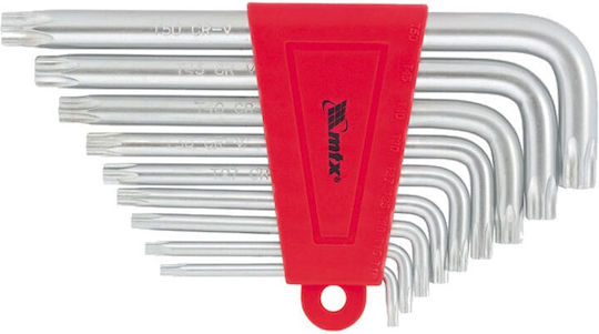 MTX Folding Torx Wrench T10 9pcs