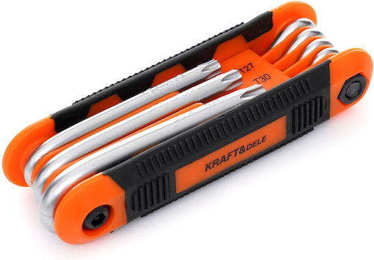 Kraft & Dele Σετ 8 Κλειδιά Torx