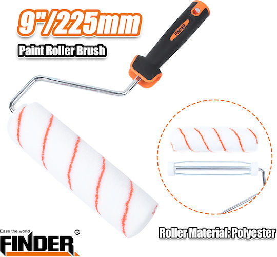 Finder Ролка за боя Кръгла 22.86см с диаметър 38мм 1бр