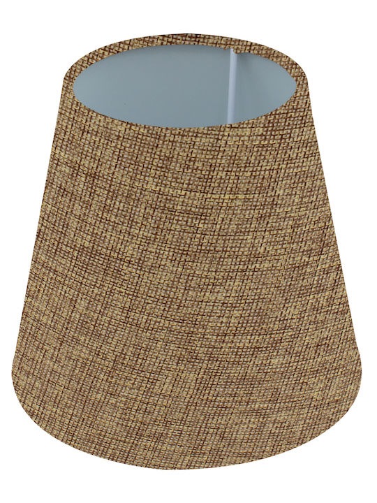 ARlight SPC 14 Round Lamp Shade Brown with Diameter 14cm