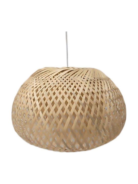 Atmosphera Bull Round Lamp Shade Brown with Diameter 45cm