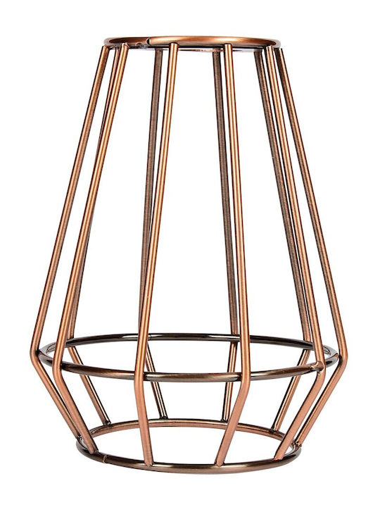 VK Lighting Irregular Shape Lamp Shade Copper with Width 13cm