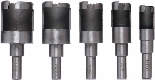 Satz Fräser Dübel Fräser Kraft & Dele Kd979 15-35 Mm 10 Stück