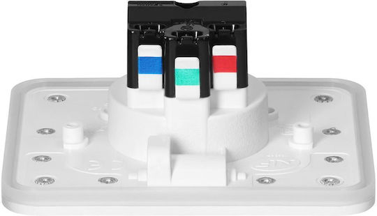 Orno Priză Electrică Simplă Rezistentă La Apă Albă