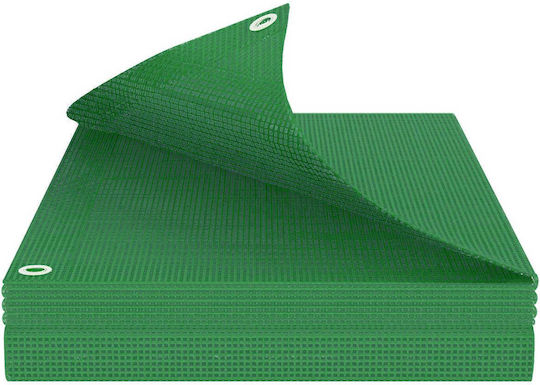 vidaXL Wasserdichter Planen 140gr/m² 4x4m Licht Typ Grüne