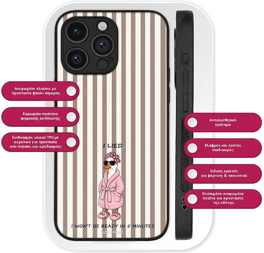 Sonique Case Stripe Stories Series Honor 600 5g I Lied