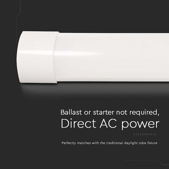 V-TAC LED Γραμμικό Φωτιστικό Οροφής 20W Ψυχρό Λευκό 60εκ.