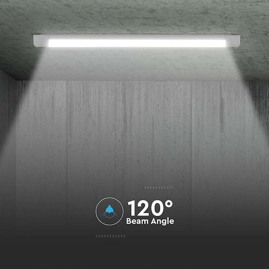V-TAC LED Γραμμικό Φωτιστικό Οροφής 20W Ψυχρό Λευκό 60εκ.