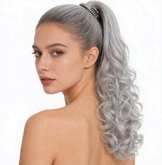 Sadoer Extension με Clip σε Γκρι Χρώμα 20cm