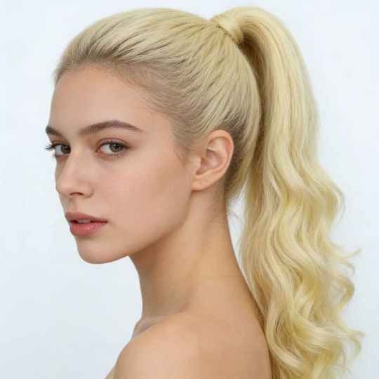 Sadoer Extensie cu Clip în Blondă Culoare 20cm