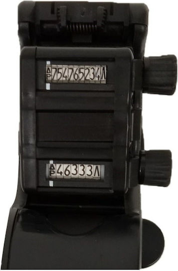 Blitz T107 Mechanisch Tragbarer Etikettendrucker 2 Zeile in Schwarz Farbe