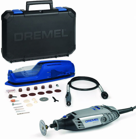Dremel 3000 (3000-1/25 EZ) Rotierend Elektrisches Multifunktionswerkzeug mit Geschwindigkeitsregelung