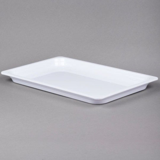 GTSA Σκεύος Gastronorm Πορσελάνης GN1/1 με Βάθος 20mm