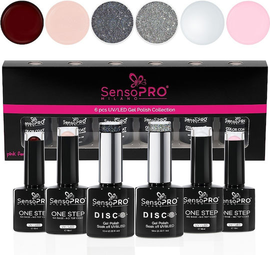 SensoPro Milano Ojă Pentru Unghii Cu Gel Super Star 10ml