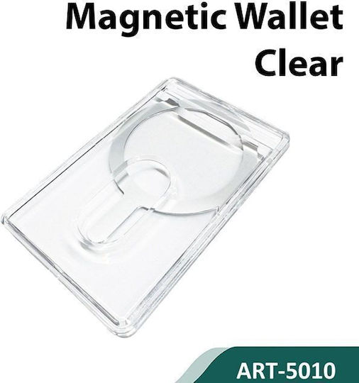 SiiPro MagSafe Card Case in Transparent color