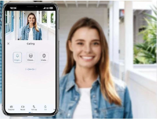 Ezviz Σετ Θυροτηλεφώνου Wi-Fi Ασημί
