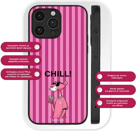 Husă Sonique Stripe Stories Series Google Pixel 8a 5g Chill Panther