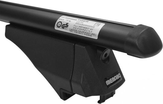 Menabo Bare De Acoperiș Din Aluminiu Tiger XL Negru 1315 Cm Culoare Neagră BMW X1 F48 5 Uși 2015>2019 Bare Flush Sau Ridicate-2 Buc 8600/mb Mp.8600/mb-20