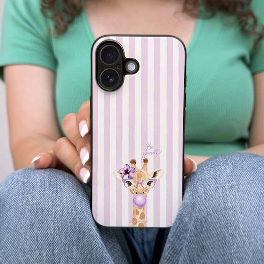 Husă Sonique Stripe Stories Series Honor Magic8 Pro 5g Lila Girafă Bomboană Gumă de Mestecat