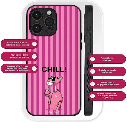 Sonique Stripe Stories Series Serie Echtmetall Handyhülle Für Realme C67 4G Chill Panther