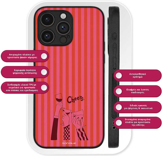Θήκη Sonique Stripe Stories Series Oppo Reno10 Pro 5g Cheers