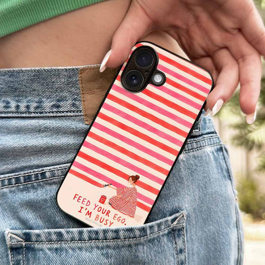 Θήκη Sonique Stripe Stories Series Oneplus 12r 5g Feed Your Ego