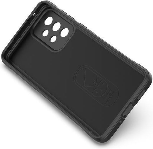 Magic Shield Umschlag Rückseite Silikon Schwarz (Redmi Note 15 / Poco M8)