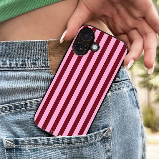 Sonique Stripe Stories Series Huawei Pura 80 Ultra Case Stripes Pink Red