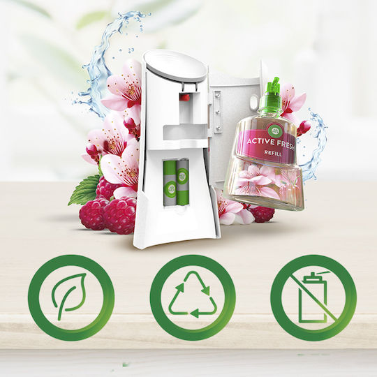 018284 Σετ Air Wick Active Fresh Ρούχων & Λευκή Ορχιδέα 228 Ml