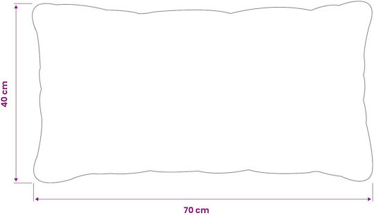 vidaXL Perna De Canapea Heerlen Fleece Taupe 40x70 Cm