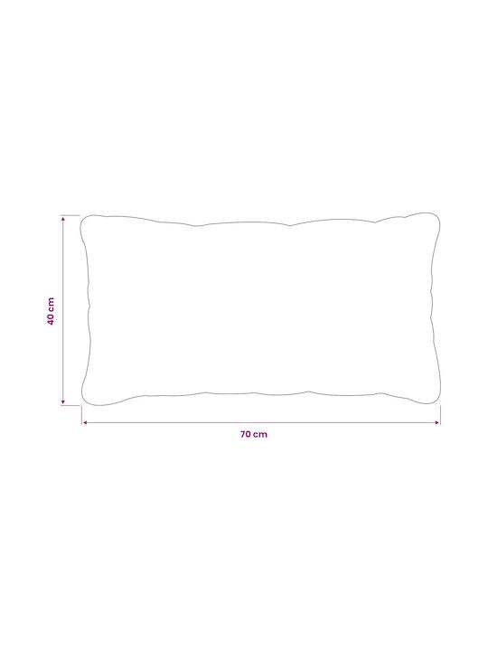 vidaXL Heerlen Sofa Cushion Anthracite 40x70cm