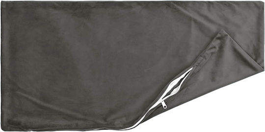 vidaXL Sofa-Kissen Heerlen aus Samt Dunkelgrau 30x50cm