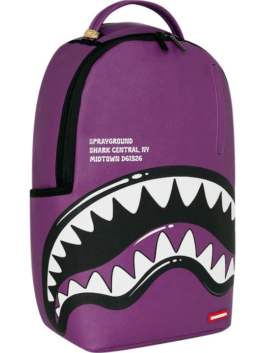 Sprayground Σχολική Τσάντα Πλάτης Γυμνασίου - Λυκείου Shark Central Bubbly 22lt 29.21 x 15.24 x 45.72εκ
