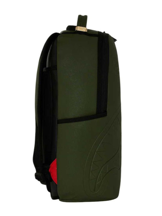 Sprayground Ученическа Раница За Гимназия U Shark Central Embossed Green Nylon Sprayground Ученическа Раница За Гимназия U Shark Central Embossed Green Nylon