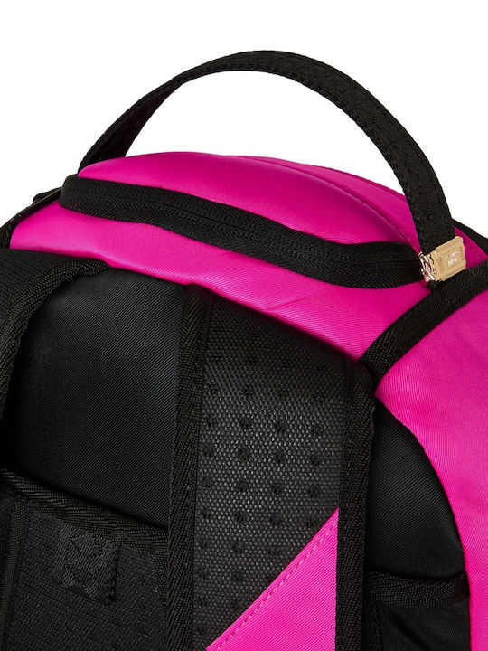 Sprayground Schulranzen Rucksack für Junior High-High School Shark Central Weiß Fuchsie Dlxsv