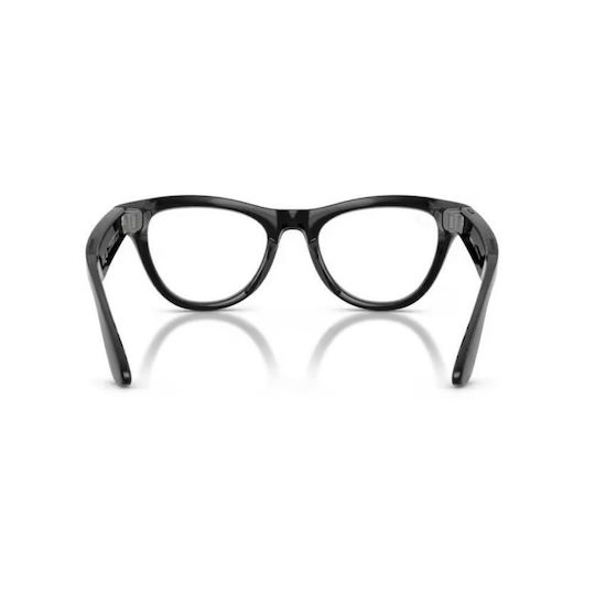 Ray-Ban Meta Skyler Gen 2 Lucios Rw4014 601/ch 52-20 Ochelari Inteligenți Wi-fi 6 Bluetooth High Bridge Fit Cameră Înregistrare Video Asistent Vocal 32gb Flash Lentile Transition Transparent Violet Negru