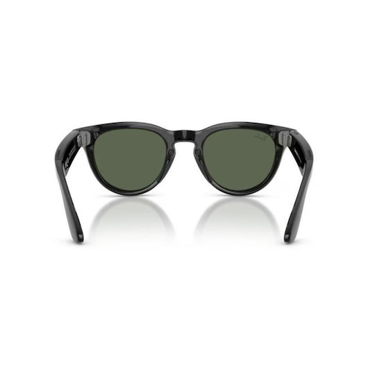 Ray-Ban Meta Headliner Lucios Gen 2 Rw4013f 601/71 51-23 Ochelari Inteligenți Low Bridge Fit Wi-fi 6 Bluetooth Cameră Înregistrare Video Asistent Vocal 32gb Flash Integrat Meta Ai Lentile G-15 Verzi Negru
