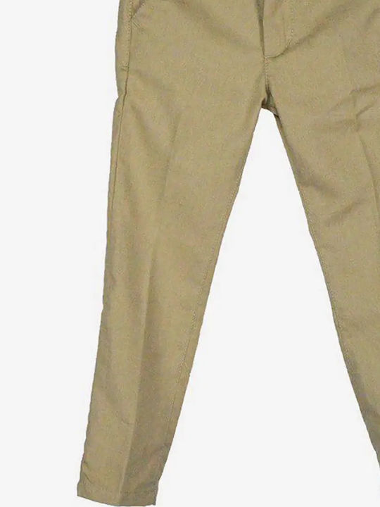 Kids Linen Beige Trouser