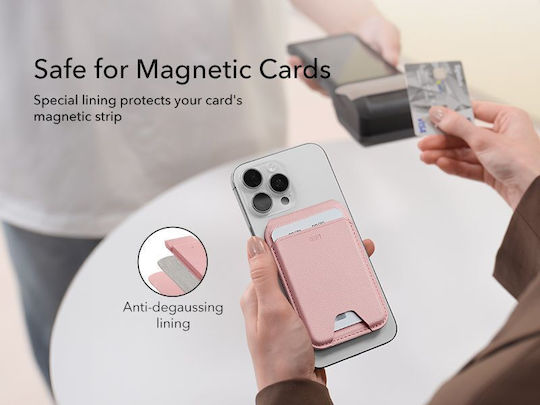 Esr Magsafe Aura Wallet Fold Stand Bublegum Pink