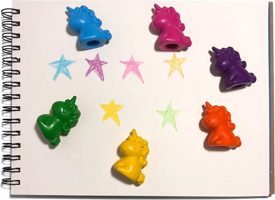 Unicorn Party Finger Crayons Set 6